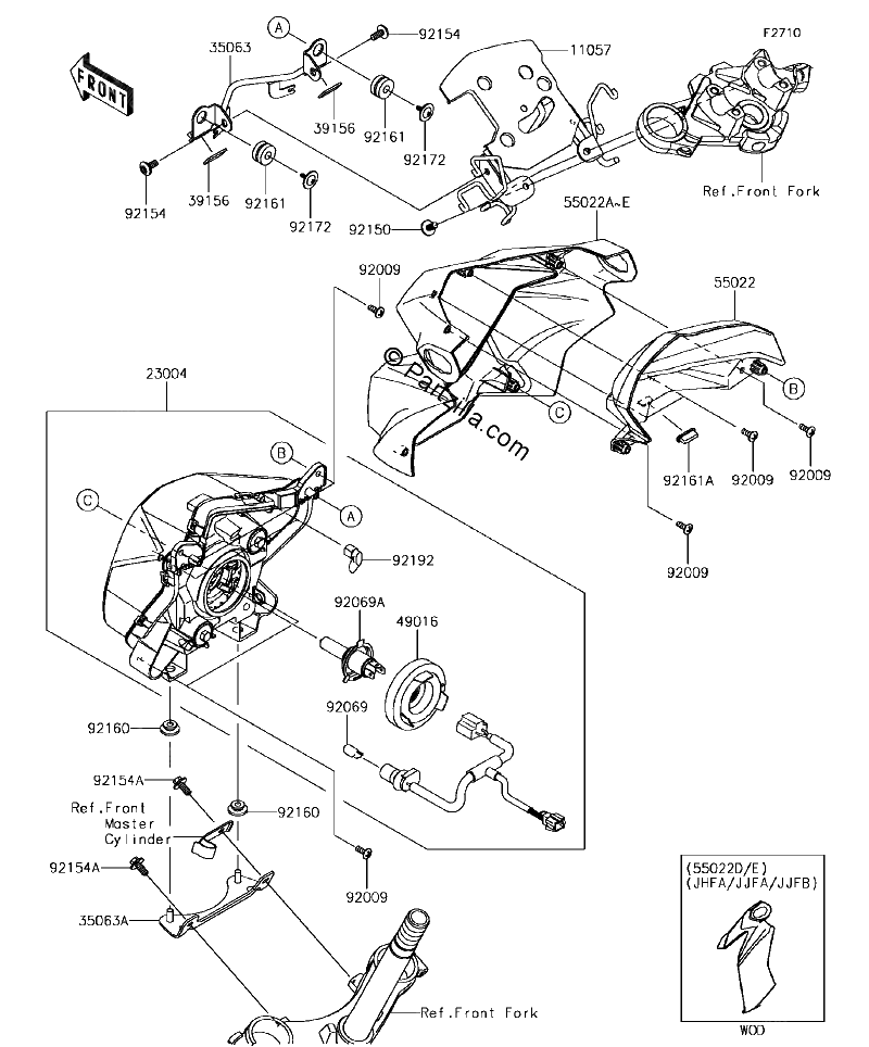 Diagrama de HEADLIGHT S
