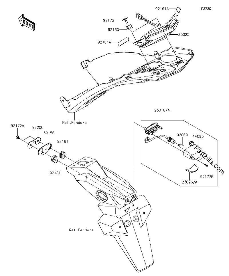 Diagrama de TAILLIGHT S