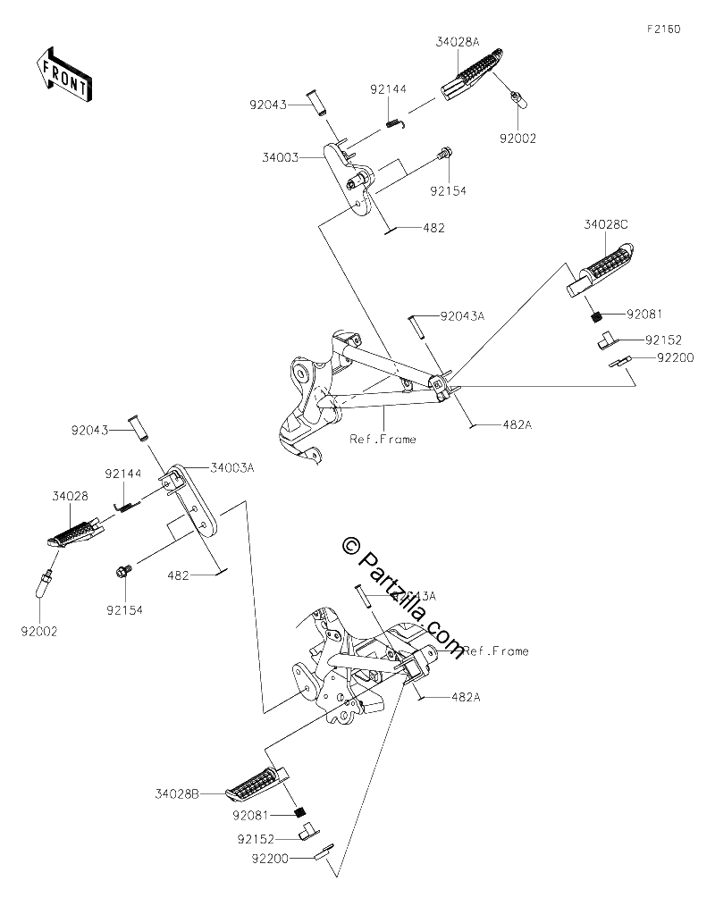 Diagrama de FOOTRESTS