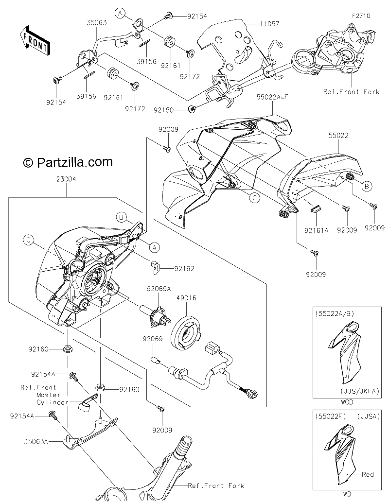 Diagrama de HEADLIGHT S