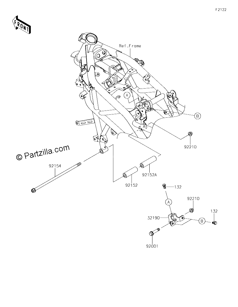 Diagrama de ENGINE MOUNT