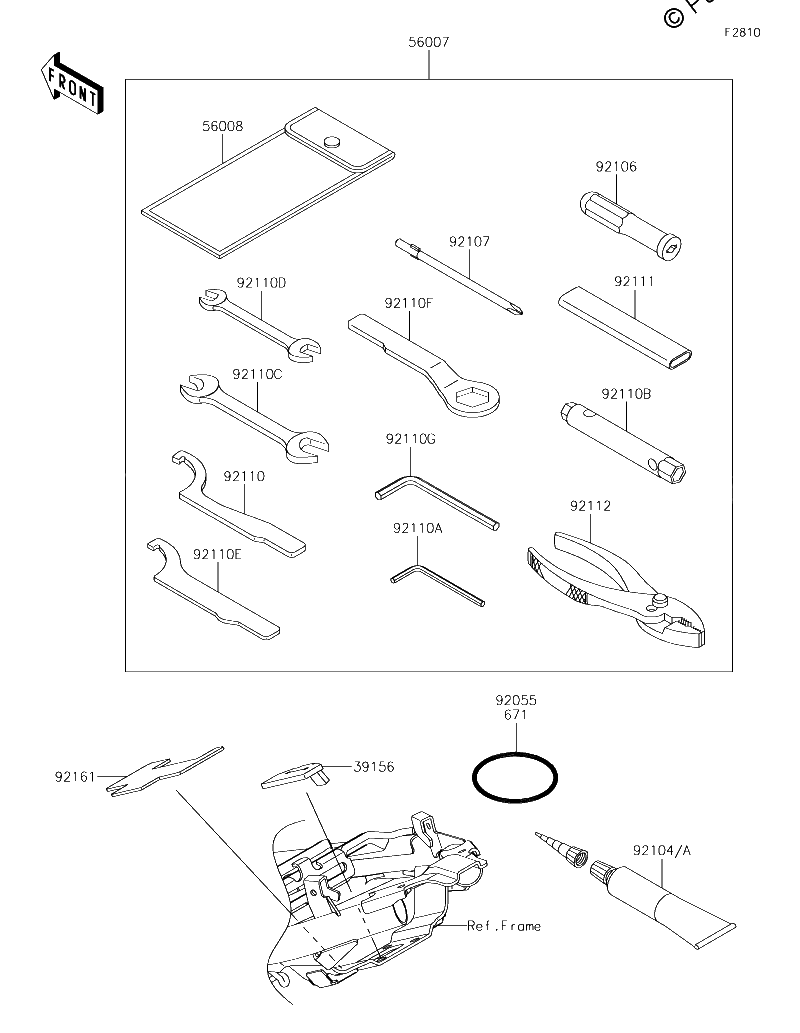 Diagrama de OWNER S TOOLS