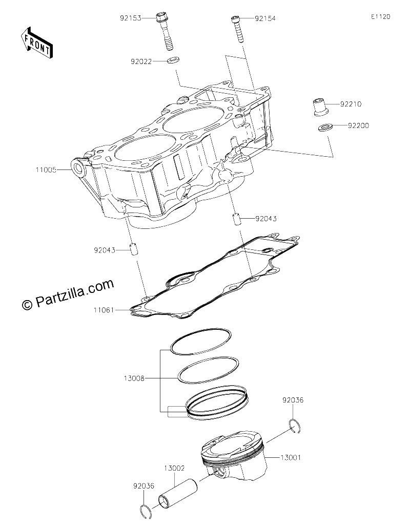 Diagrama de CYLINDER PISTON S