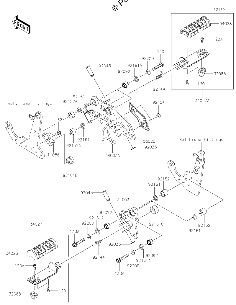 Diagrama de FOOTRESTS