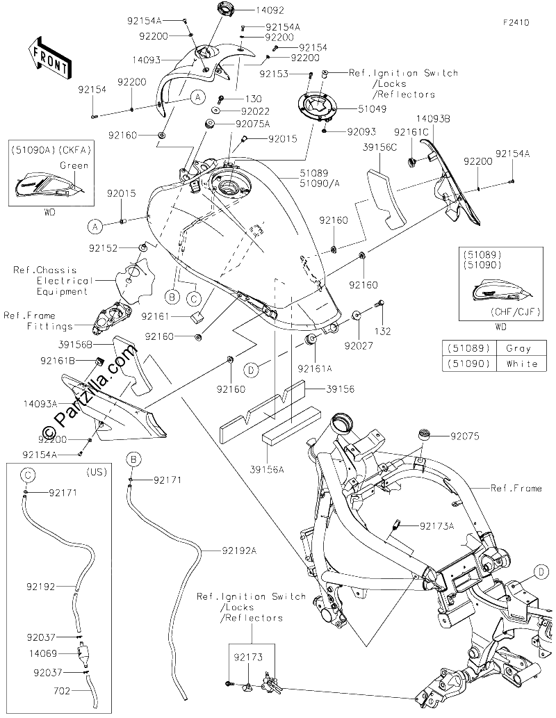 Diagrama de FUEL TANK
