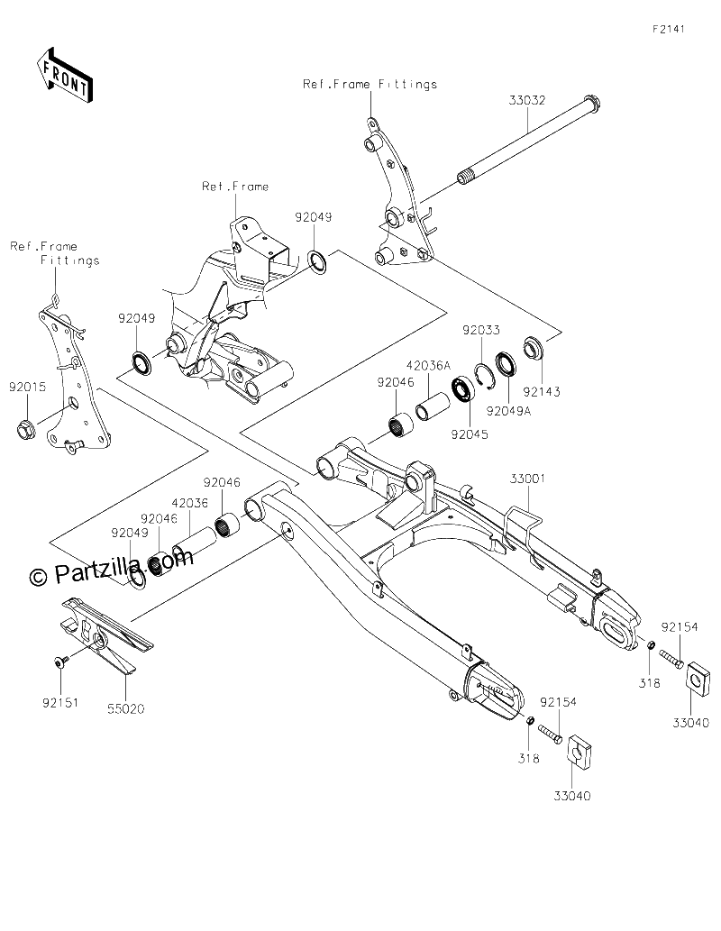 Diagrama de SWINGARM