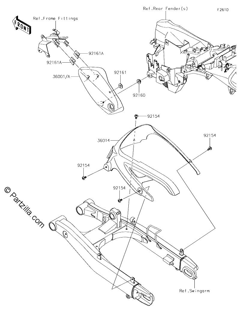 Diagrama de SIDE COVERS CHAIN COVER