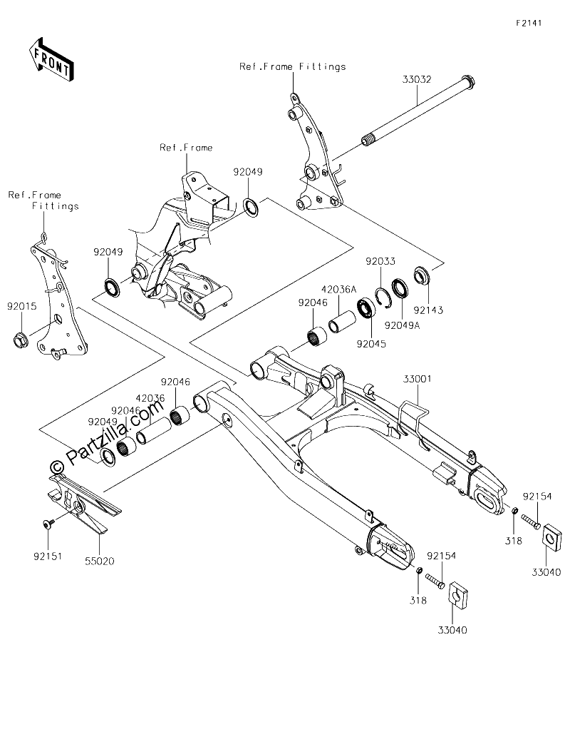 Diagrama de SWINGARM