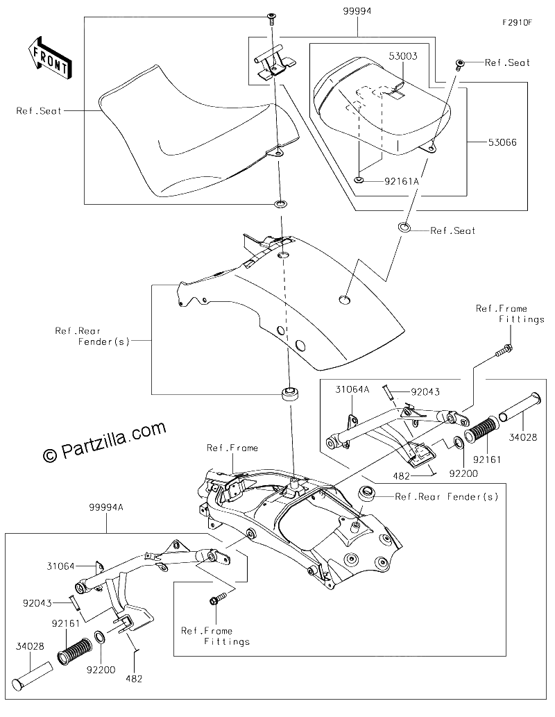 Diagrama de ACCESSORY PASSENGER SEAT