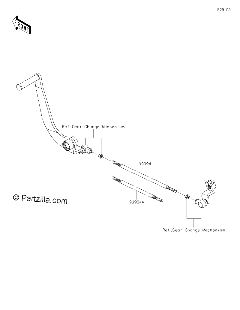 Diagrama de ACCESSORY TIE ROD