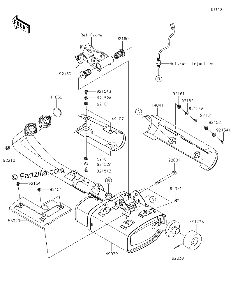 Diagrama de MUFFLER S