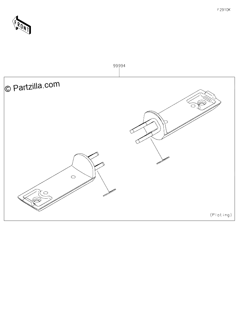Diagrama de ACCESSORY FOOT PEG