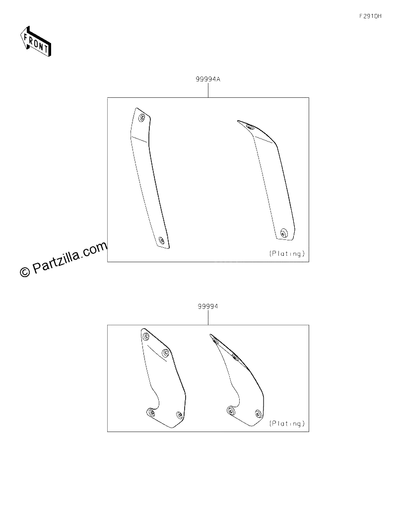 Diagrama de ACCESSORY OUTER COVER