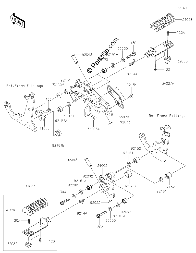 Diagrama de FOOTRESTS