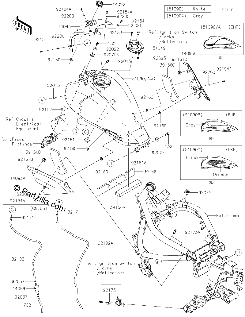 Diagrama de FUEL TANK