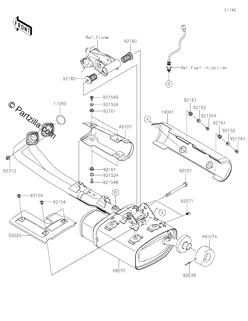 Diagrama de MUFFLER S