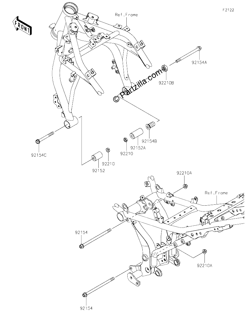 Diagrama de ENGINE MOUNT