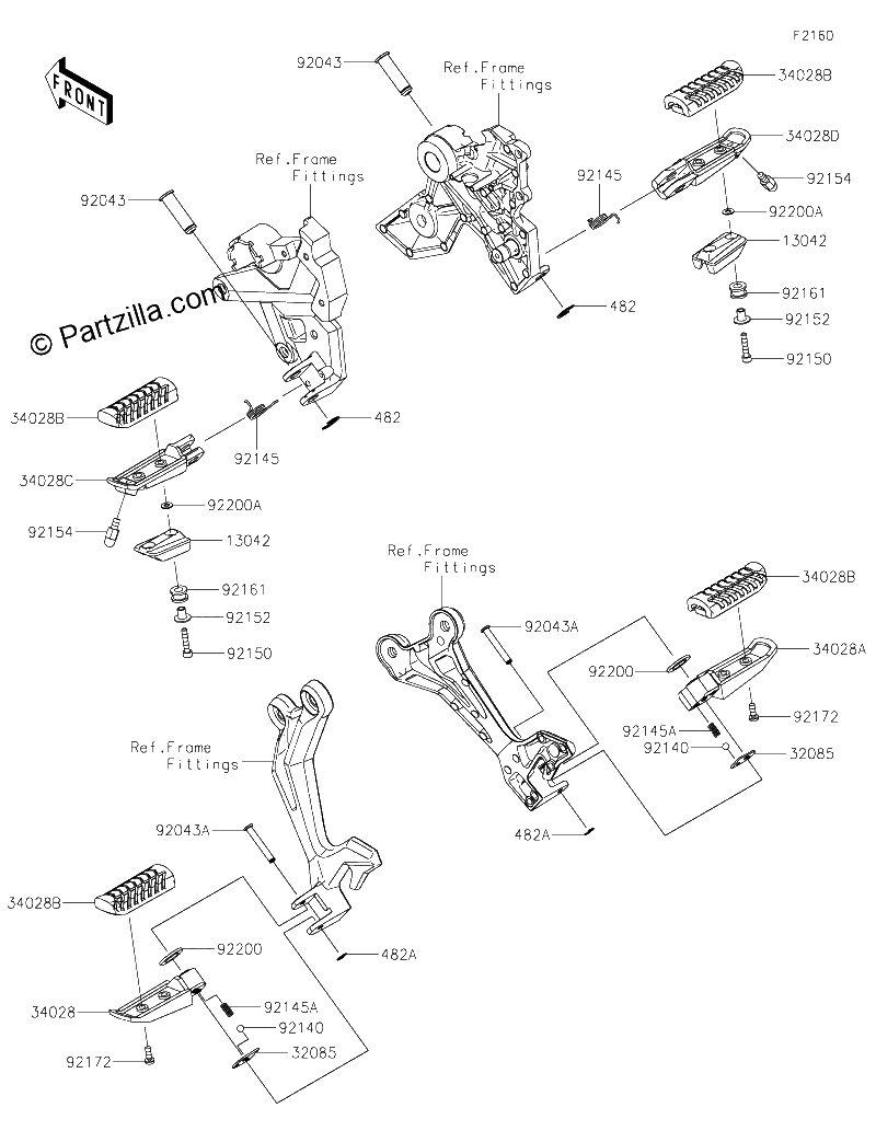 Diagrama de FOOTRESTS