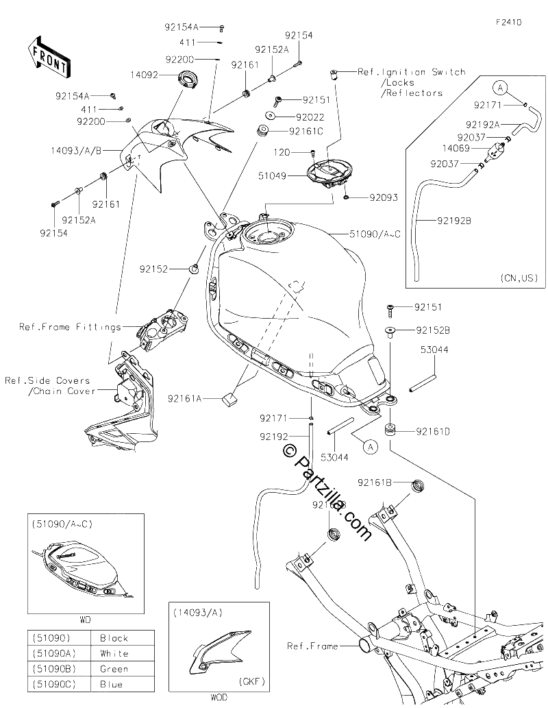 Diagrama de FUEL TANK
