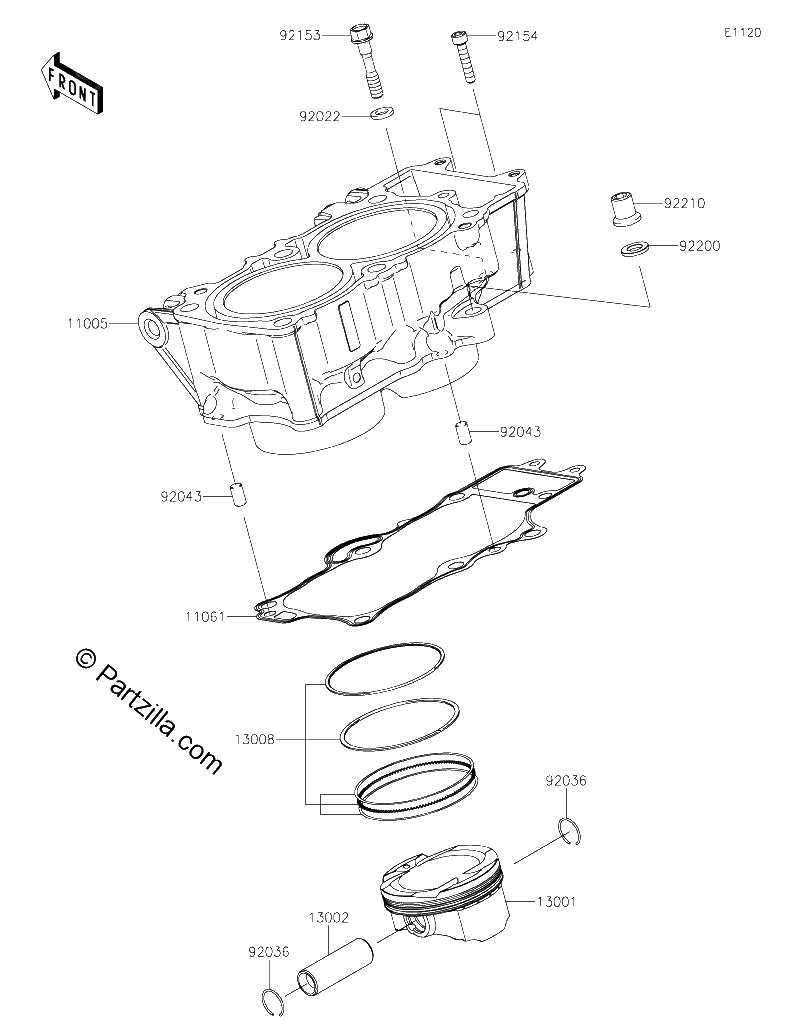 Diagrama de CYLINDER PISTON S