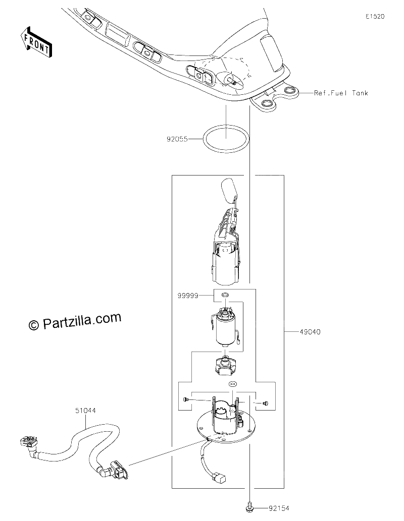 Diagrama de FUEL PUMP