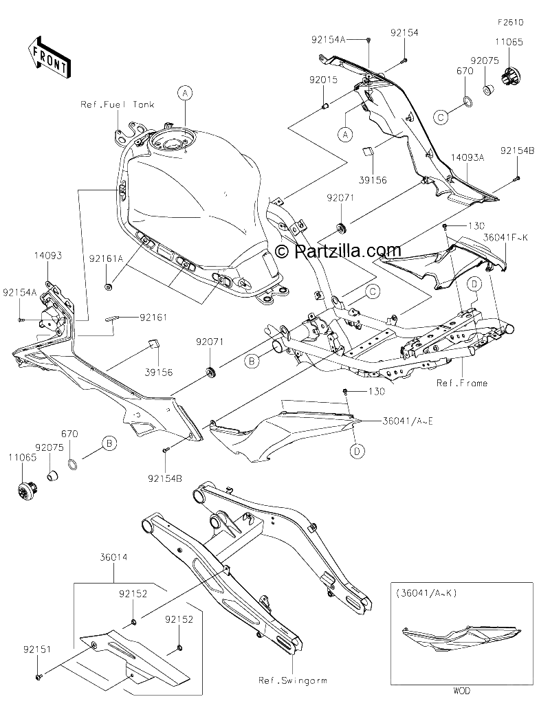 Diagrama de SIDE COVERS CHAIN COVER