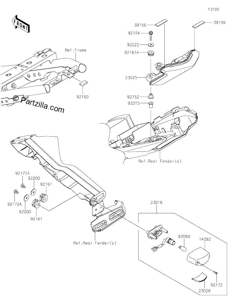 Diagrama de TAILLIGHT S
