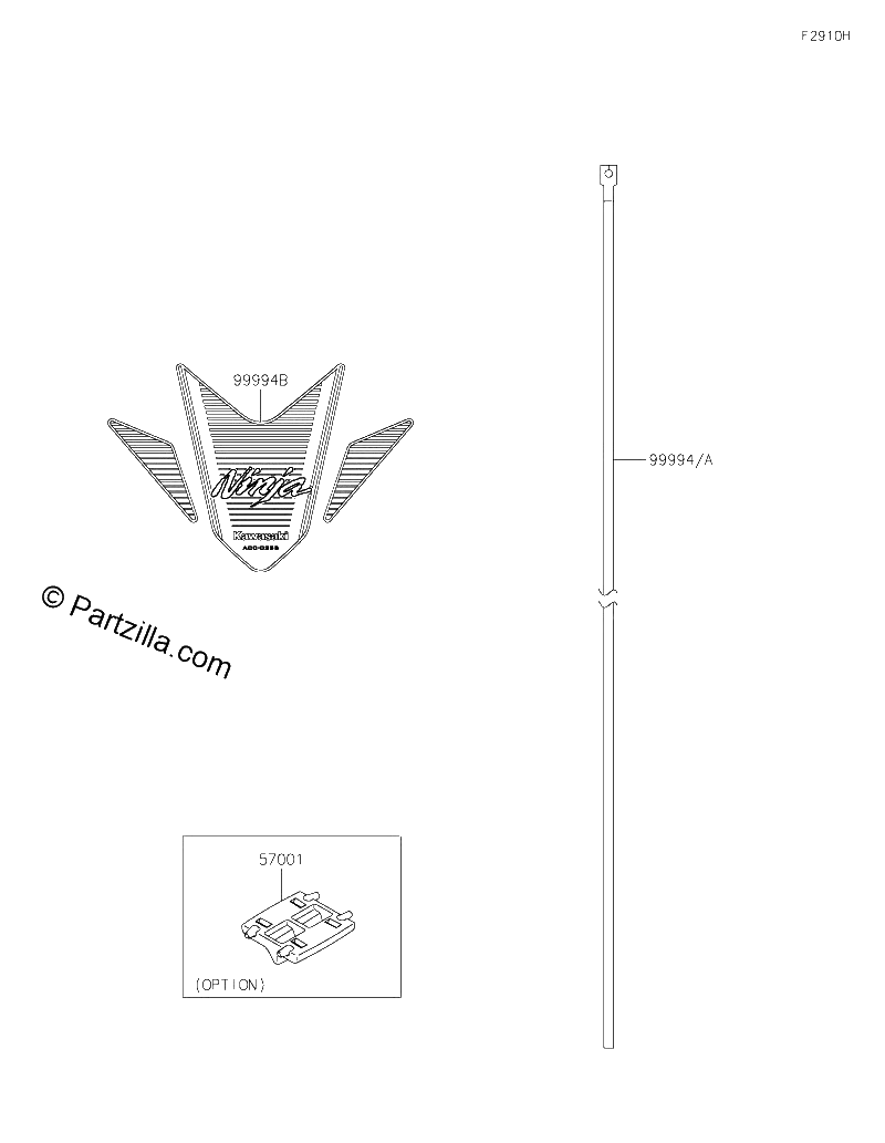 Diagrama de ACCESSORY DECALS