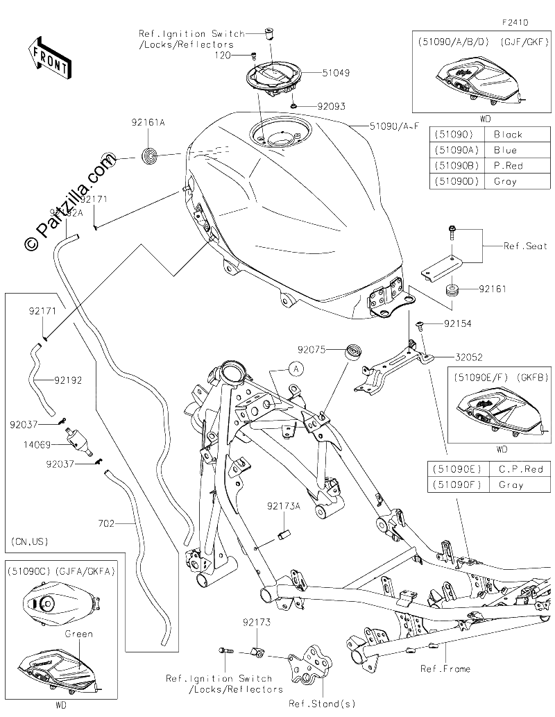 Diagrama de FUEL TANK