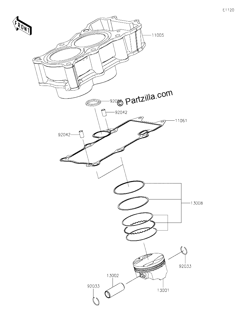 Diagrama de CYLINDER PISTON S