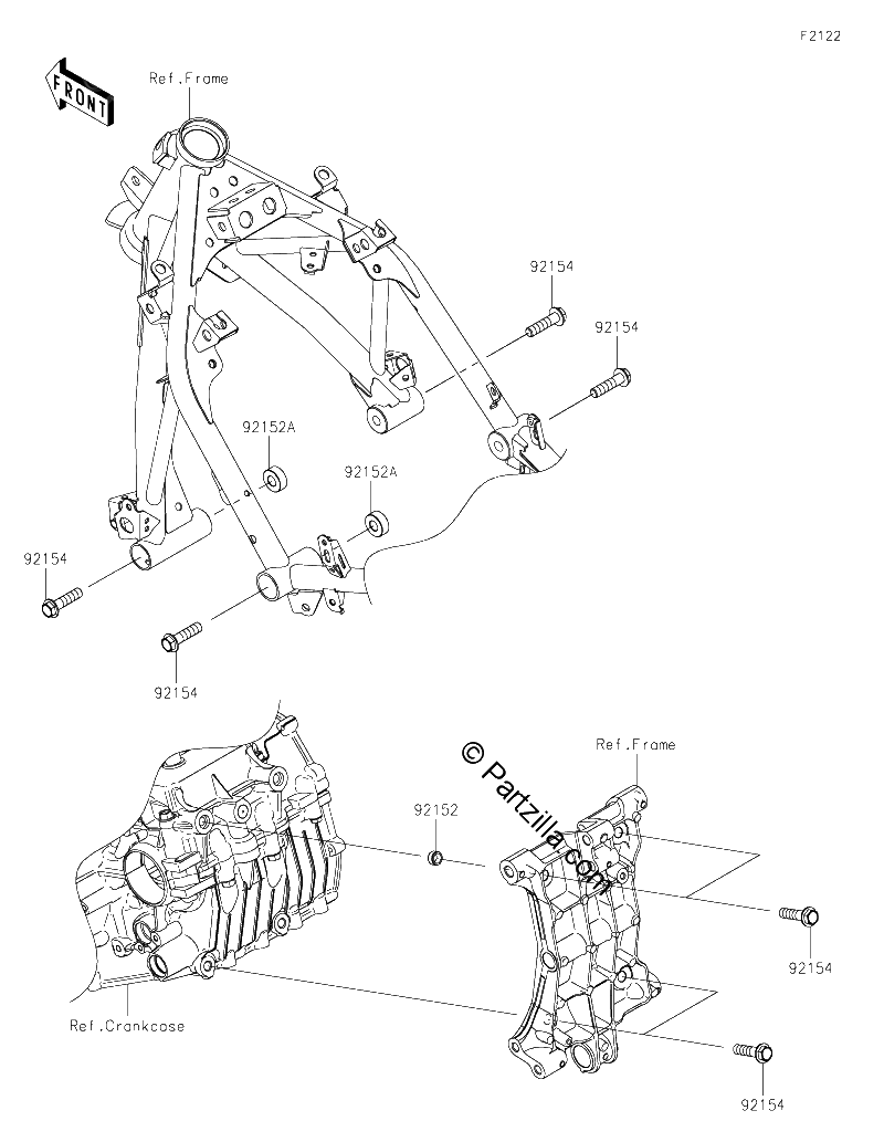 Diagrama de ENGINE MOUNT