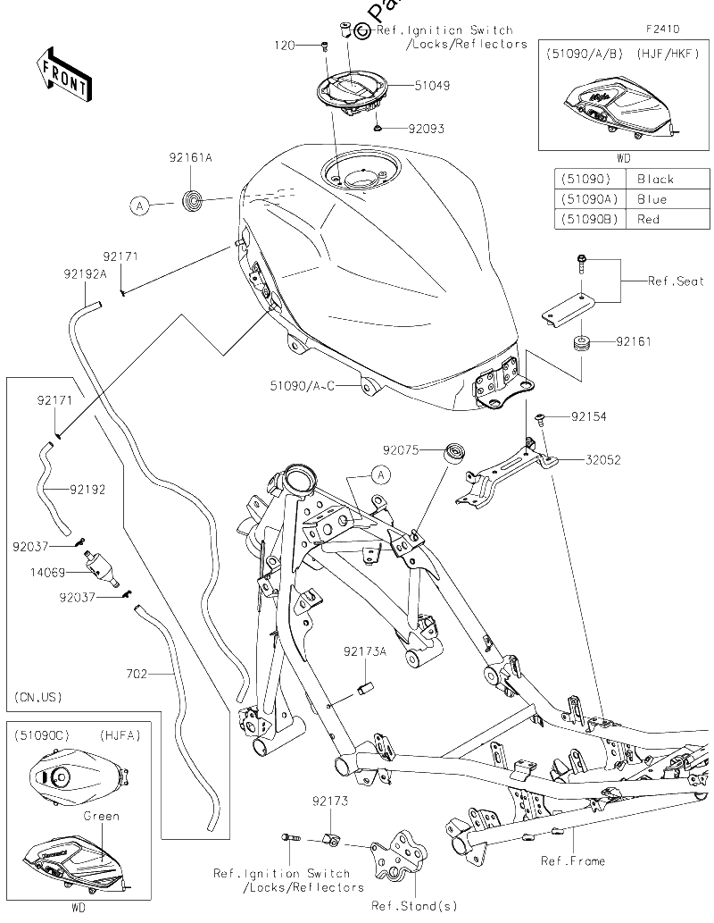 Diagrama de FUEL TANK