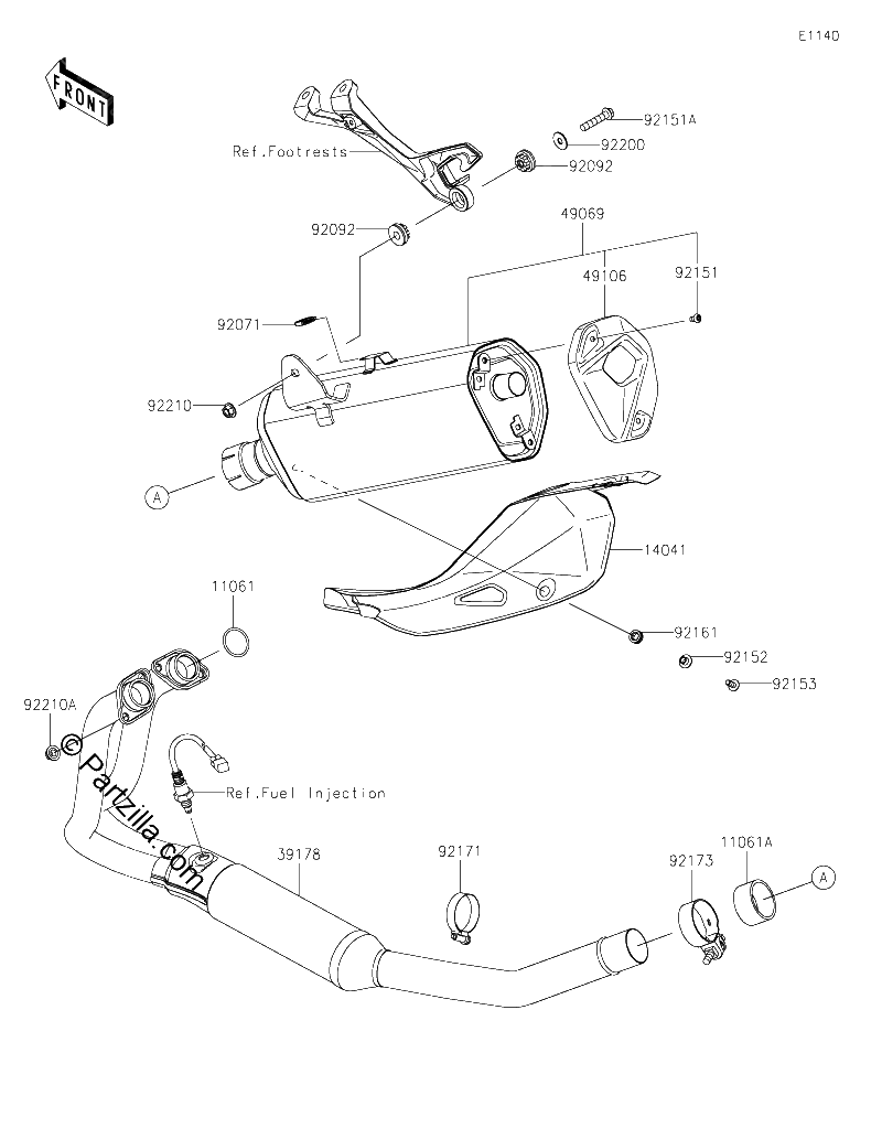 Diagrama de MUFFLER S