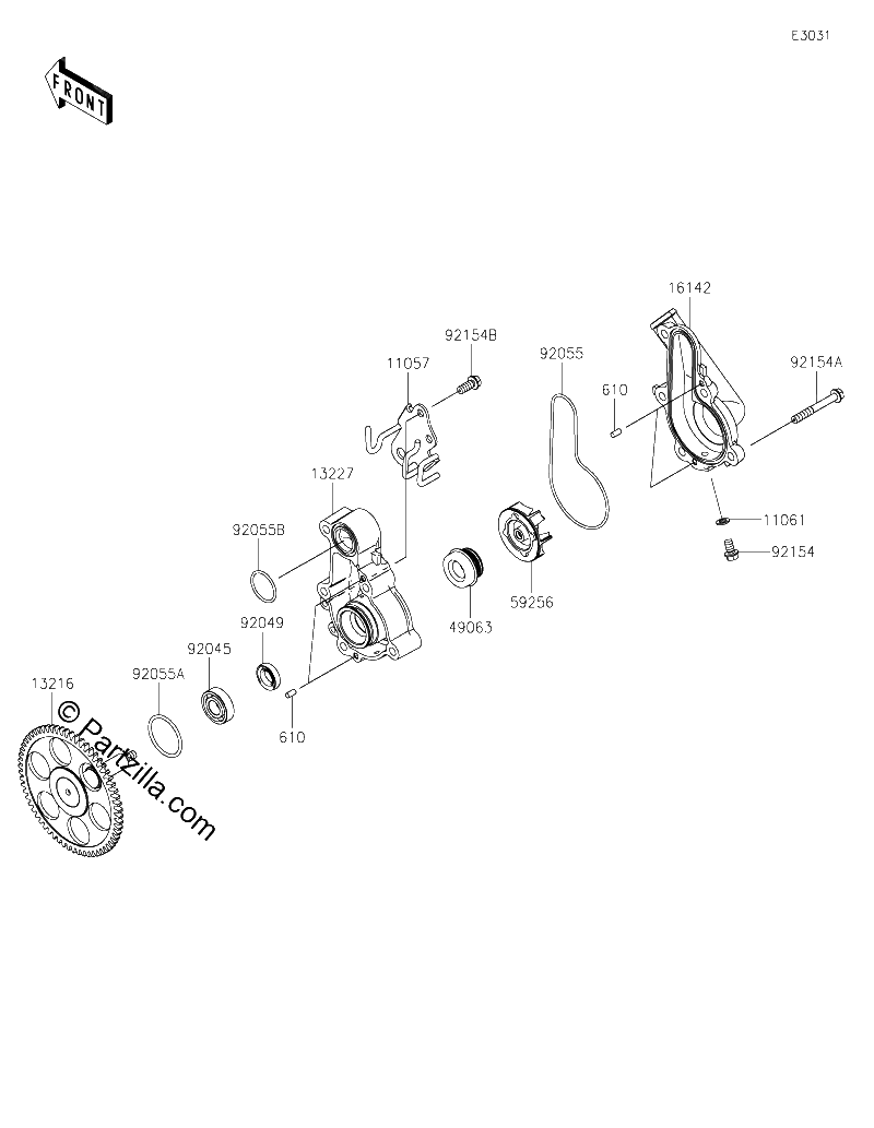 Diagrama de WATER PUMP