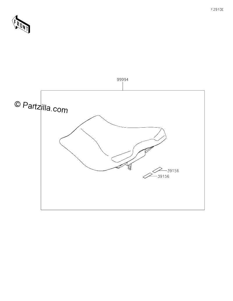 Diagrama de ACCESSORY HIGH SEAT