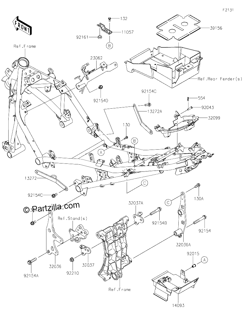 Diagrama de FRAME FITTINGS