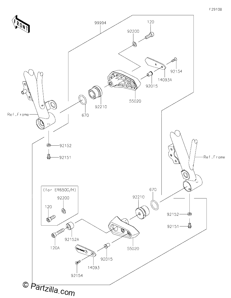 Diagrama de ACCESSORY FRAME SLIDER