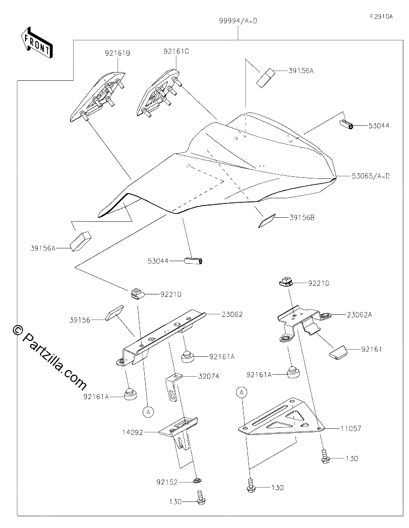 Diagrama de ACCESSORY SINGLE SEAT COVER