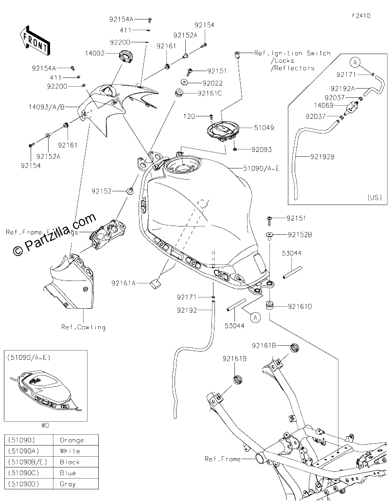 Diagrama de FUEL TANK