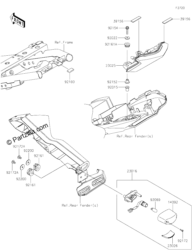 Diagrama de TAILLIGHT S