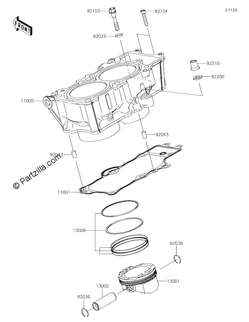 Diagrama de CYLINDER PISTON S