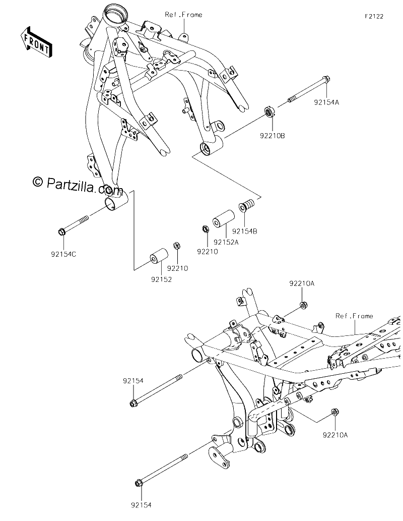 Diagrama de ENGINE MOUNT