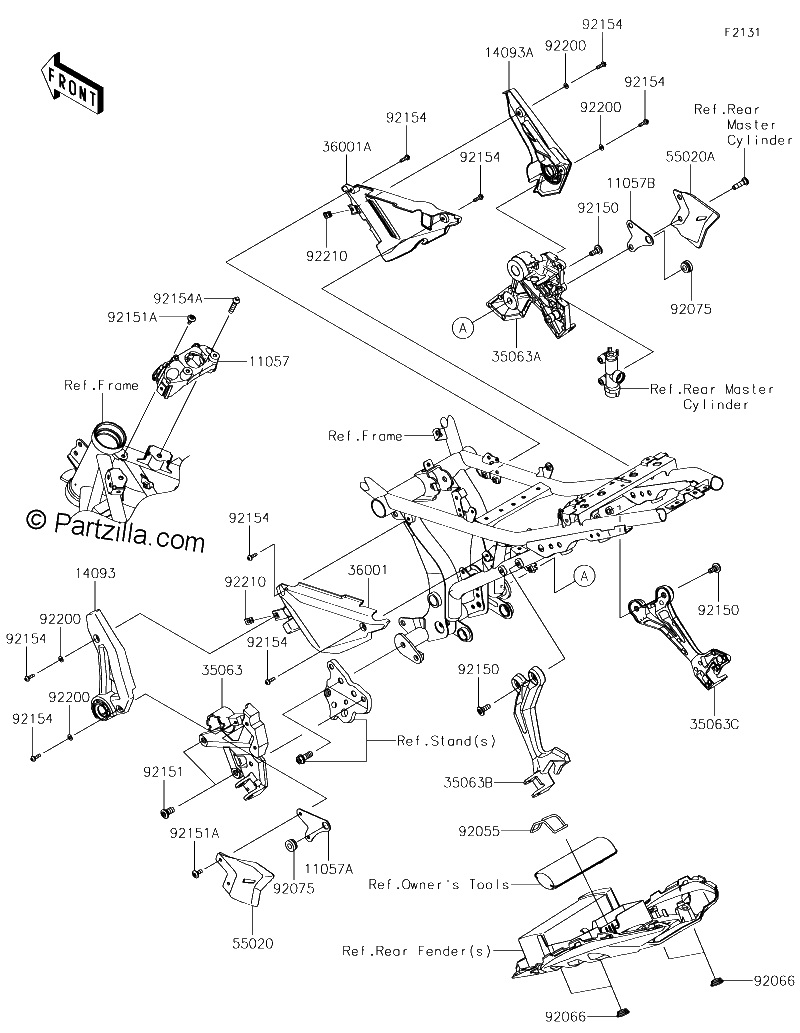 Diagrama de FRAME FITTINGS