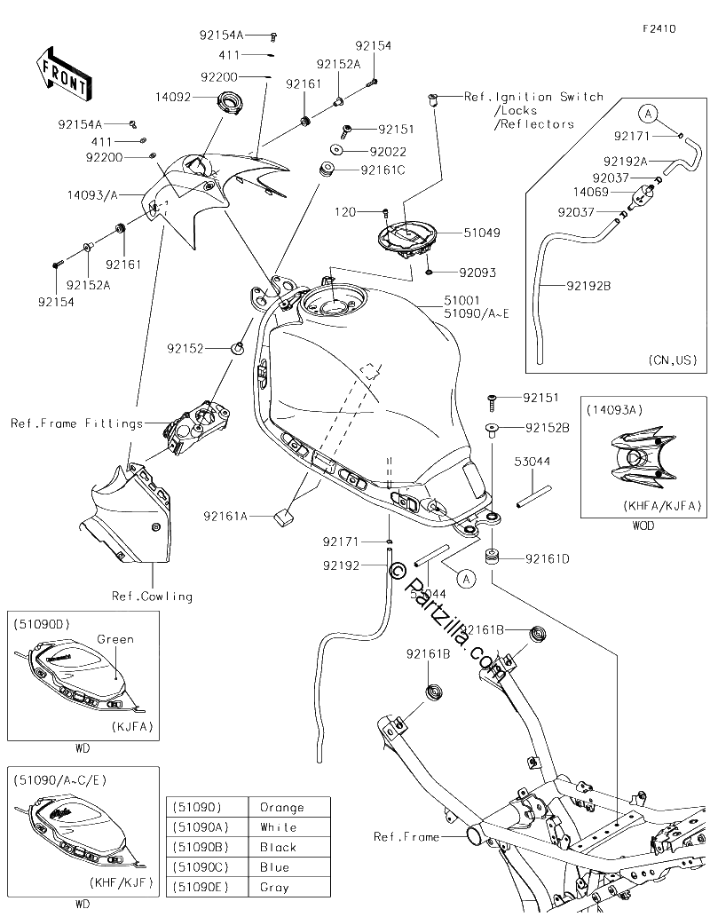 Diagrama de FUEL TANK