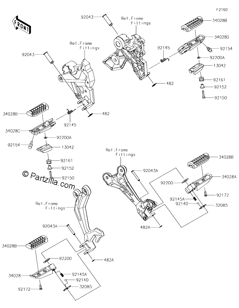 Diagrama de FOOTRESTS