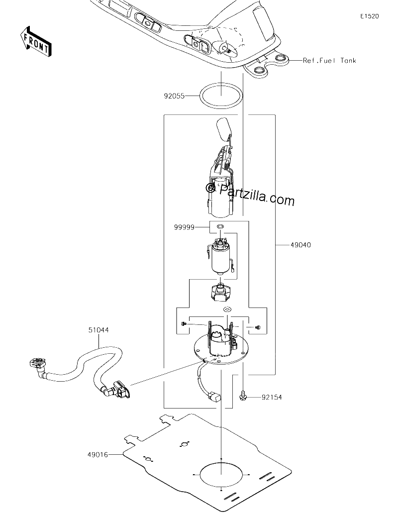 Diagrama de FUEL PUMP