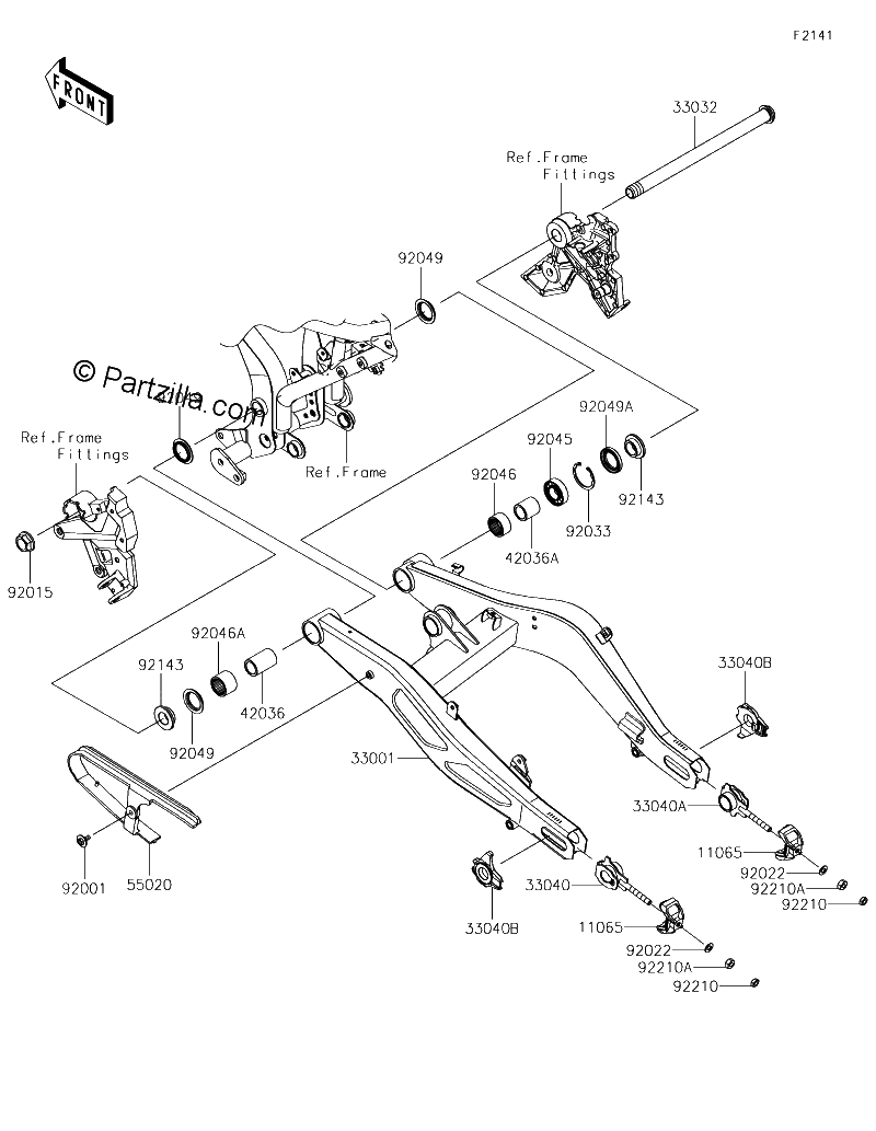 Diagrama de SWINGARM