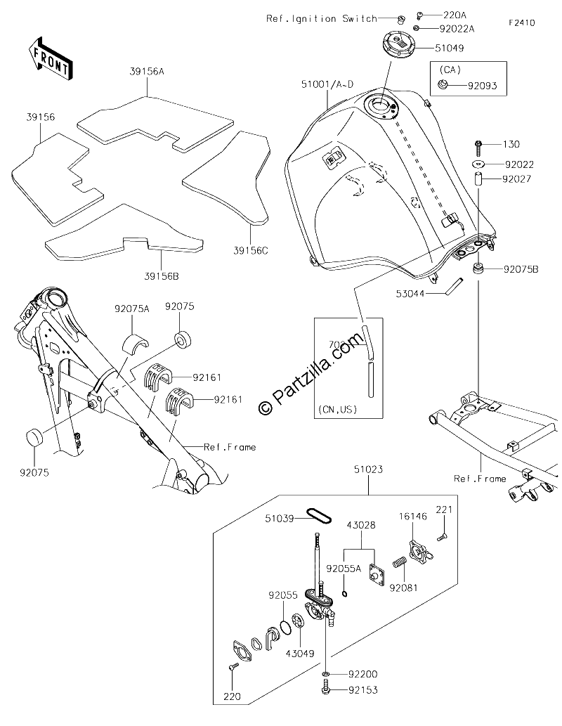 Diagrama de FUEL TANK