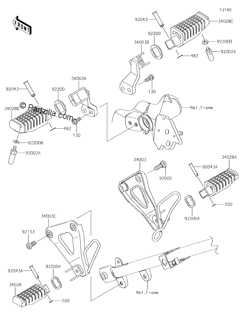 Diagrama de FOOTRESTS