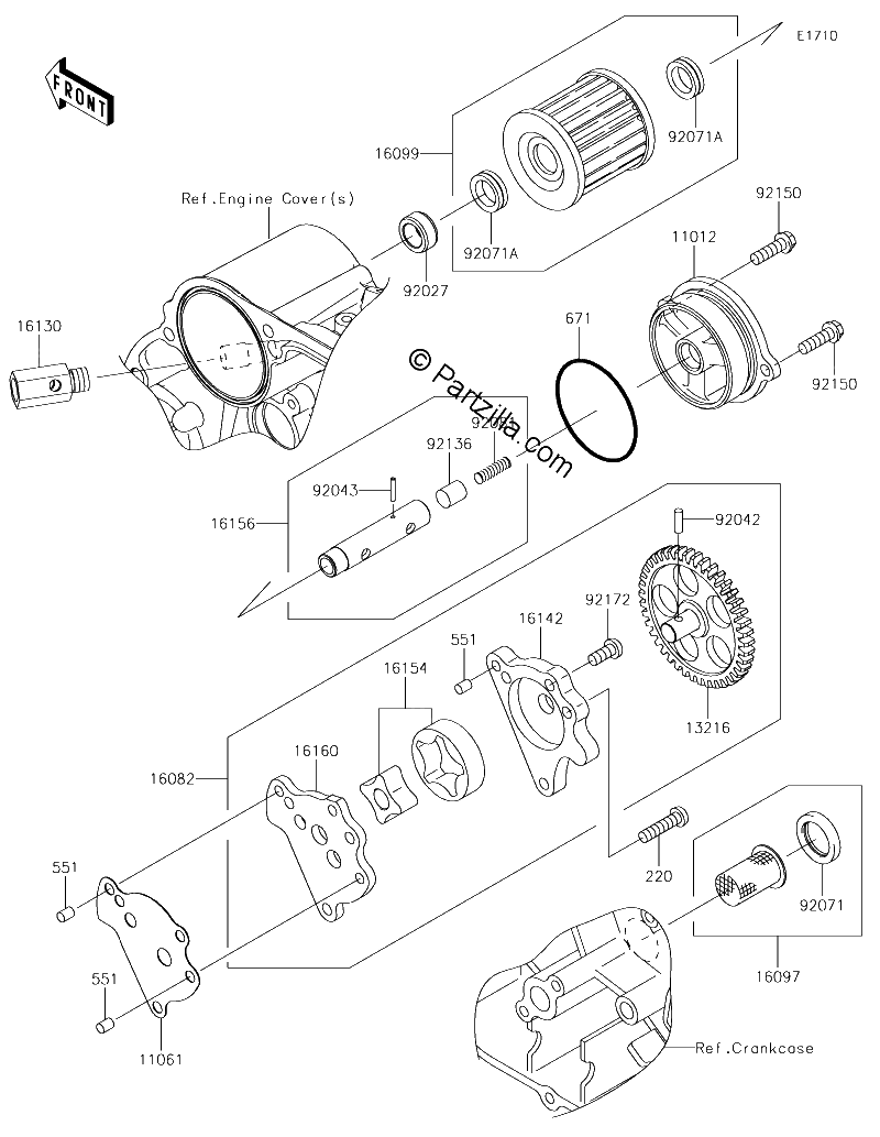 Diagrama de OIL PUMP